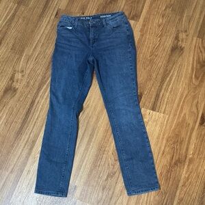 Laurie Felt Dark Blue Straight Leg Jeans